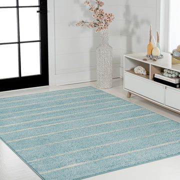 Williamsburg Minimalist Stripe Area Rug